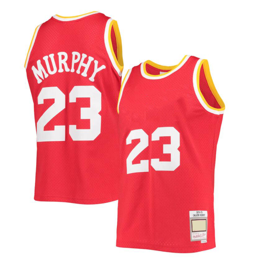 Maillot de basket-ball cousu 23 Murphy Mitchell Ness 1978-79 Mesh Hardwoods Classics maillots rétro hommes femmes jeunesse S-6XL