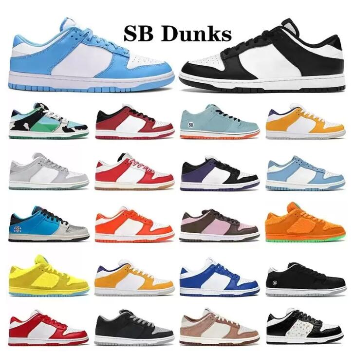 

2022 dunkSB Running Shoes Men Women Team Green Club 58 Gulf Abstract Art Coast UNC Black White Sail Lemon Drop Photon Dust Laser Orange Trainers Sneakers, Please contact us