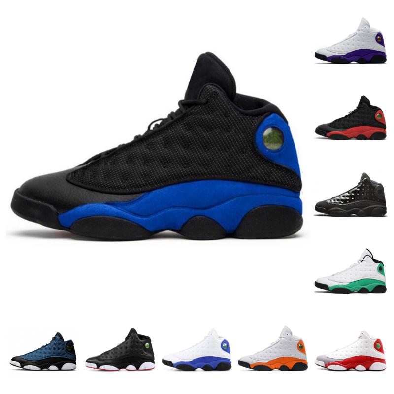 

Jumpman 13 Men Basketball Shoes 13s Brave Blue Court Purple Obsidian Del Sol Reverse Bred Hyper Royal Red Flint Starfish Chicago Mens Designer Trainers Sneakers, Shoes lace