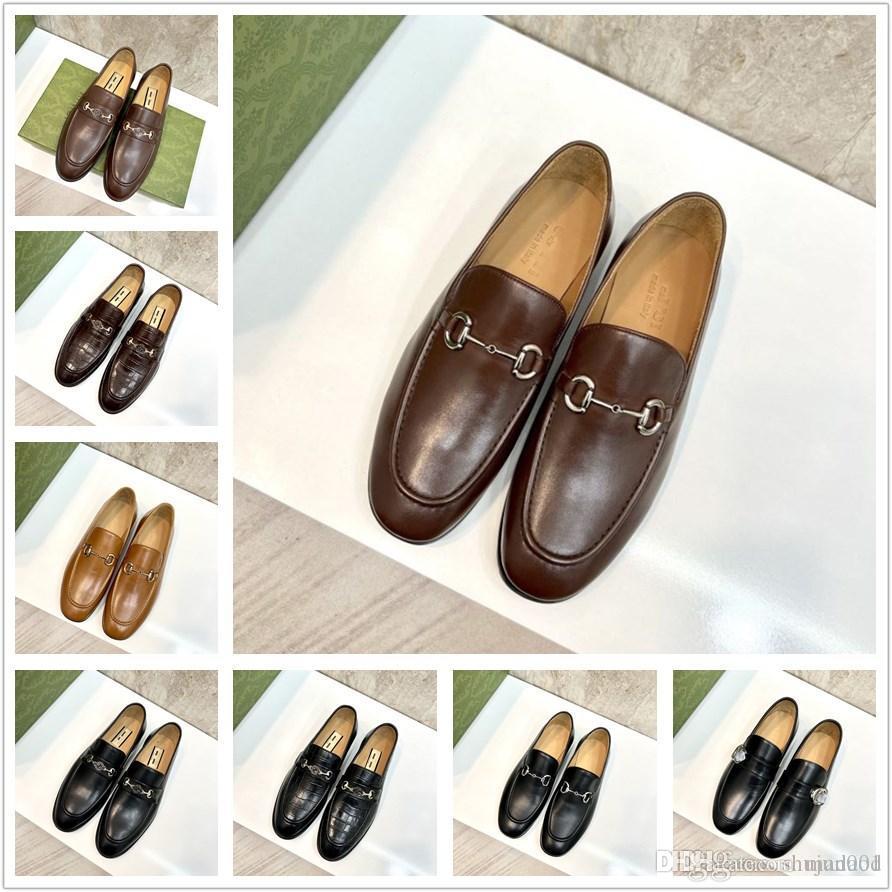 

C7 5A Original Derby Genuine Leather Men Formal Designer Dress Shoes Luxury Brand Male Wedding Party Lace Up Work Footwear Shoe Autumn Spring 2022 Brown Color 33, #02