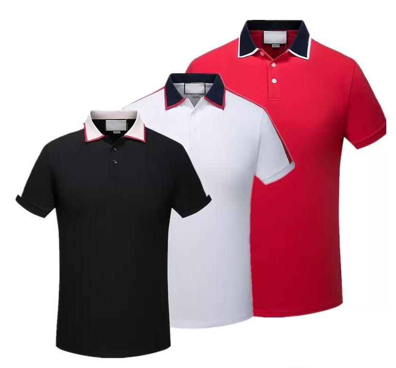 2022 Luxury Europe Paris patchwork men Tshirt tee Fashion Mens Designer T-Shirt Casual Men Clothes medusa Cotton polo shirts