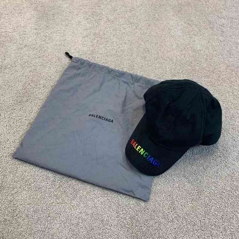

Balencigas Caps Tiger Paris Black Rainbow Embroidered Baseball Cap