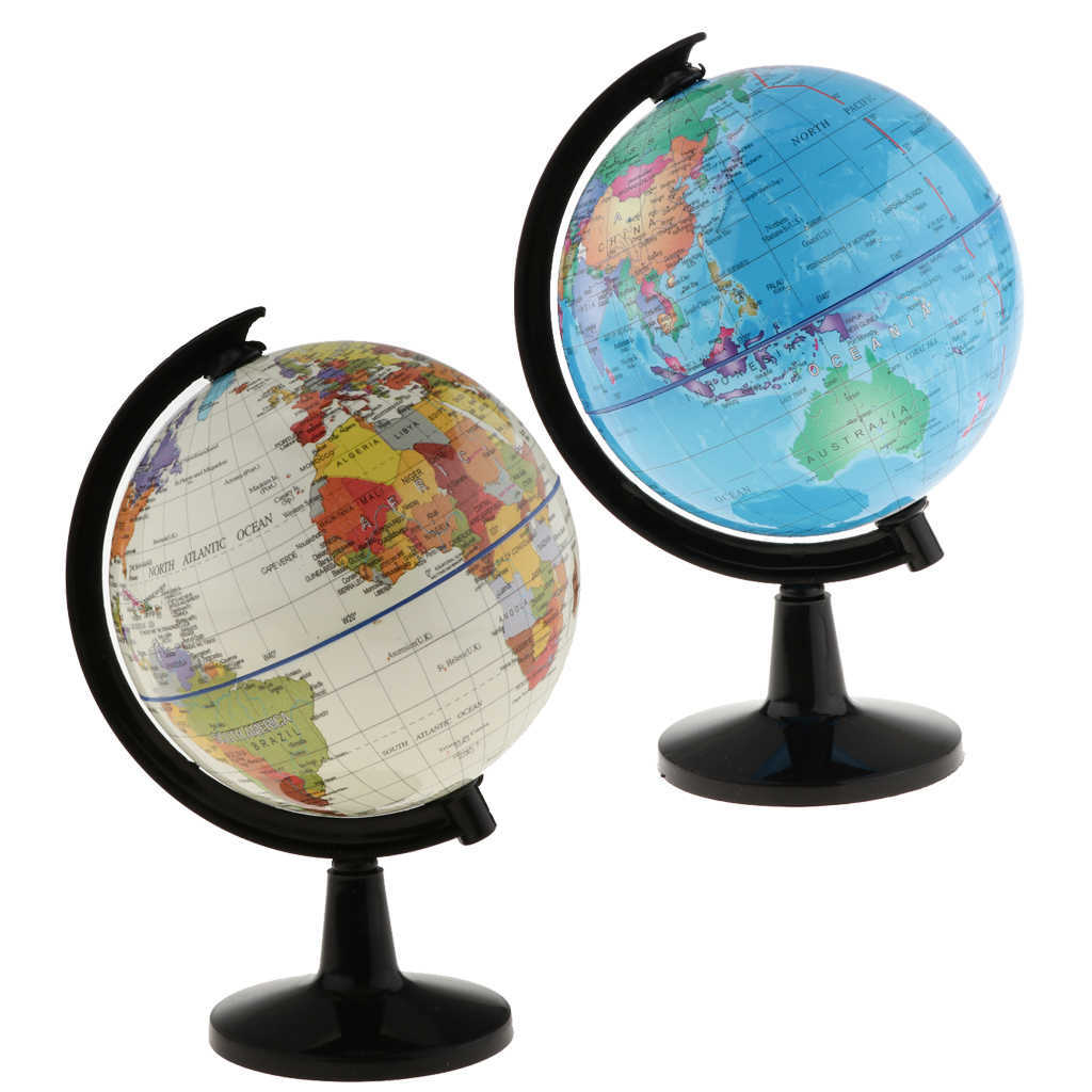 Desktop Sphere Globe Balls World Map For Home Office Geography Teaching Decor Students Science Toys Wholesale-image-766369191