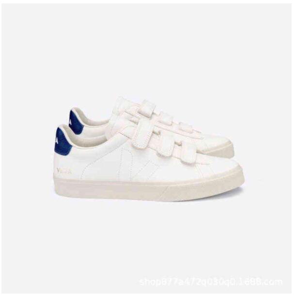 Été français automne nouveaux hommes et femmes tableau de correspondance des couleurs v-word cuir classique petites chaussures blanches