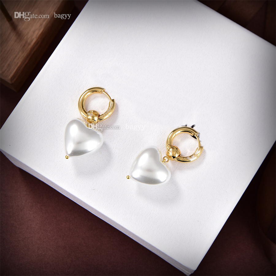 

Designer Logo B Stud Earring Heart Pearl Earring Love Jewelry Diamond Women Earrings Balencaigaity Earing Fashion Luxury Woman HFGJMHFD