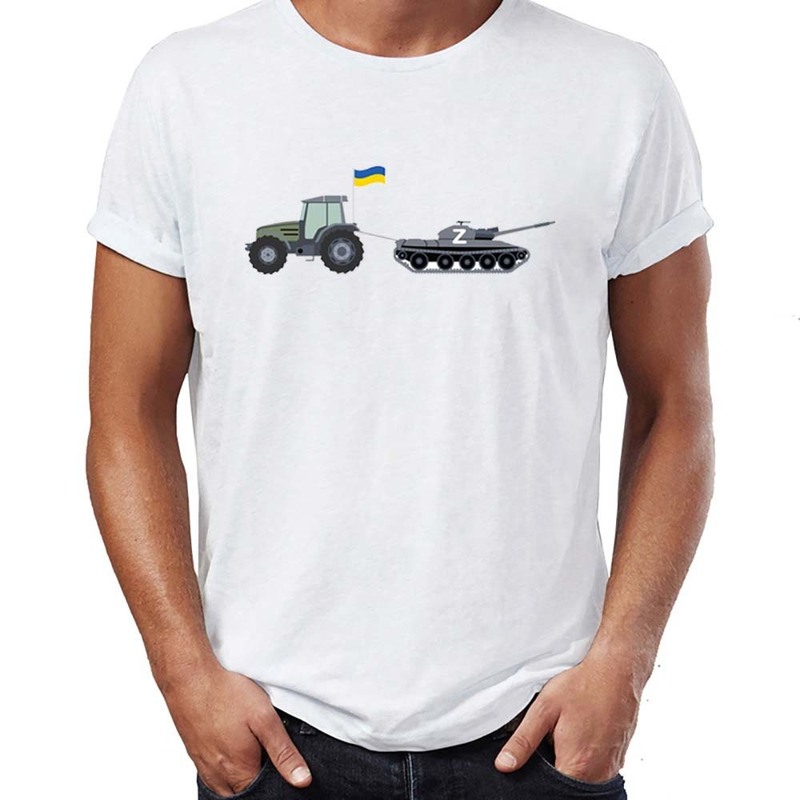 

Men  T Shirt St Javelin Ukraine Tractor Awesome Artwork Printed Tee 220615, 9k131m