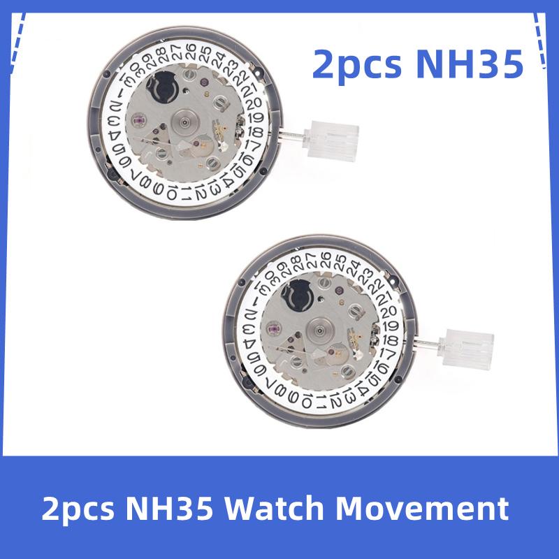 

Repair Tools & Kits 2pcs NH35 Movement Day Date Set High Accuracy Automatic Mechanical Watch WristRepair