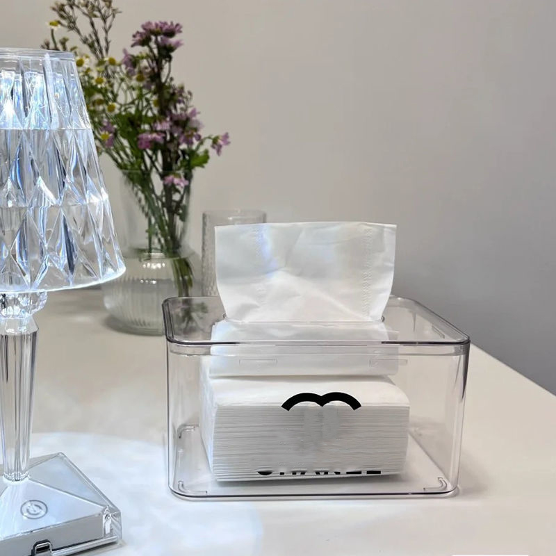 

Fashion Style Bright Drill The Texture Of Paper Towel Box Designer Tissue Boxes