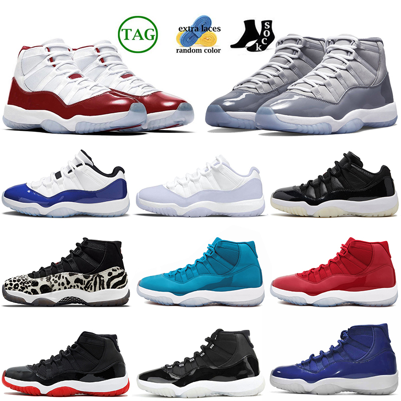 

New XI 11 11s Men Women Basketball Shoes Jorden11s Cherry Pure Violet Cool Grey Bred 25TH Anniversary 72-10 Concord Space Jam Gamma Sports Legend Blue Trainer Sneakers, A12 36-47 concord bred