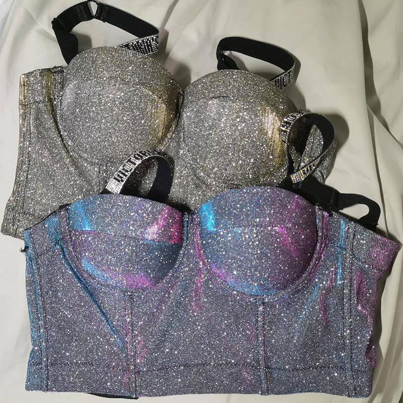 

Women's Tanks & Camis Autumn Underwear Gather Sexy Bra Ladies Latest High-end Detachable Dual-use Push-up BraWomen's, 07