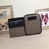 

Luxury design Men Ophidia Waist Bags 450956 Letter Embossing shoulder bag real leather canvas Belt Bags Retro Bamboo chest bag Pouches, Picture show