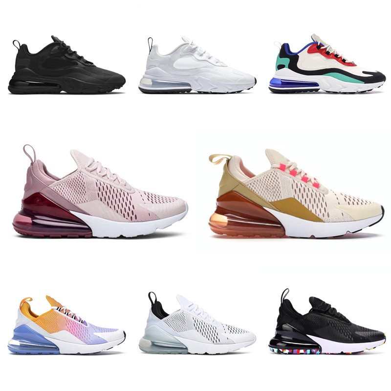 

Triple Black White 270s Running Shoes Mdeium Olive Light Bone Hot Punch Photo Blue Barely Rose Sepia Stone Dusty Cactus Men 270 Sneakers Runner Women Sports Trainers, Box