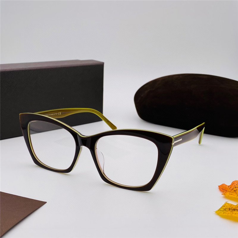 

Optical Eyeglasses For Men Women Retro 5709-B Style Anti-Blue Glasses Light Lens Plate Full Frame With Box