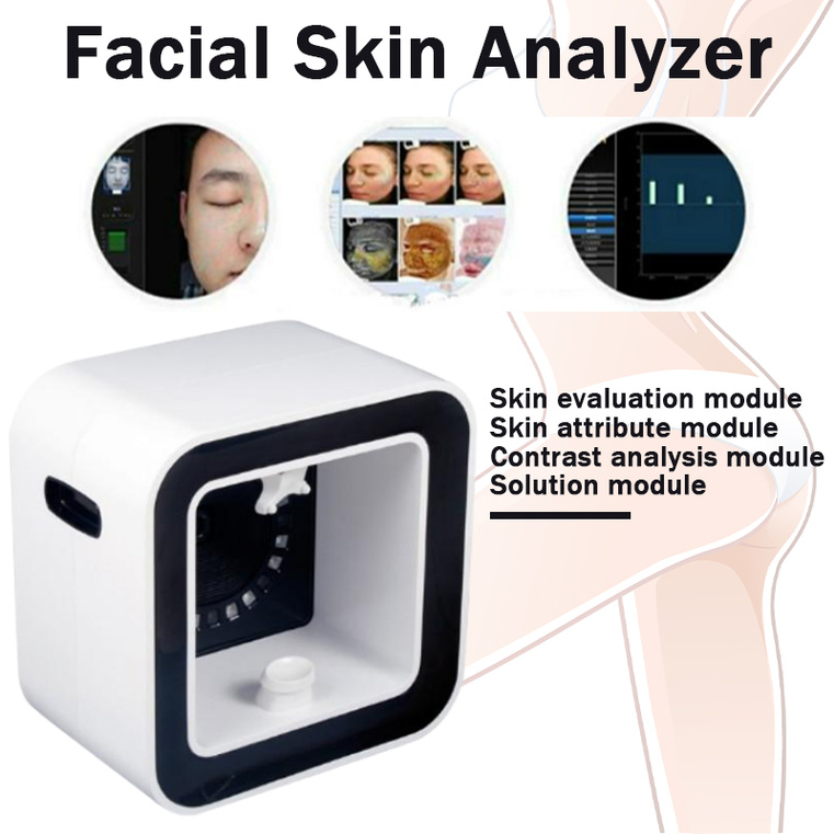 

Digital 3D Facial Magic Mirror Skin Analyzer With Scan Face Analysis System Devices