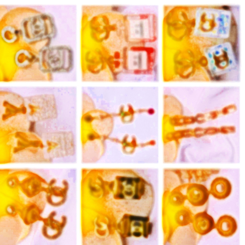 

Designers Womens Earrings 18K Gold Plated Earring Stud Multi-Color Crystal Pearl Party Women Designer Brand Double Wedding Retro Style ER0401-420