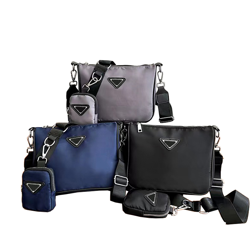 

2 Set Designer Shoulder Bag for Men Women Crossbody Composite Bags Coin Purse With Chain Ladies Fashion Flap Top Quality Wallet Card Holder handbag, Blue