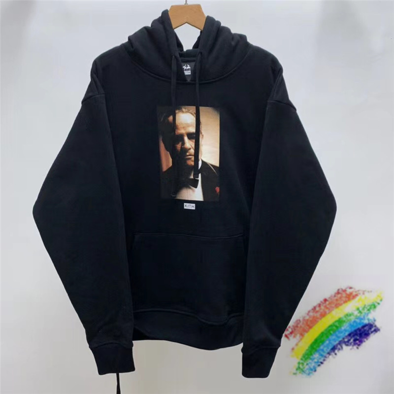 

2023fw Hoodie Men Women 1 High Quality Hooded Hip-Hop Skateboard Pullover, Black