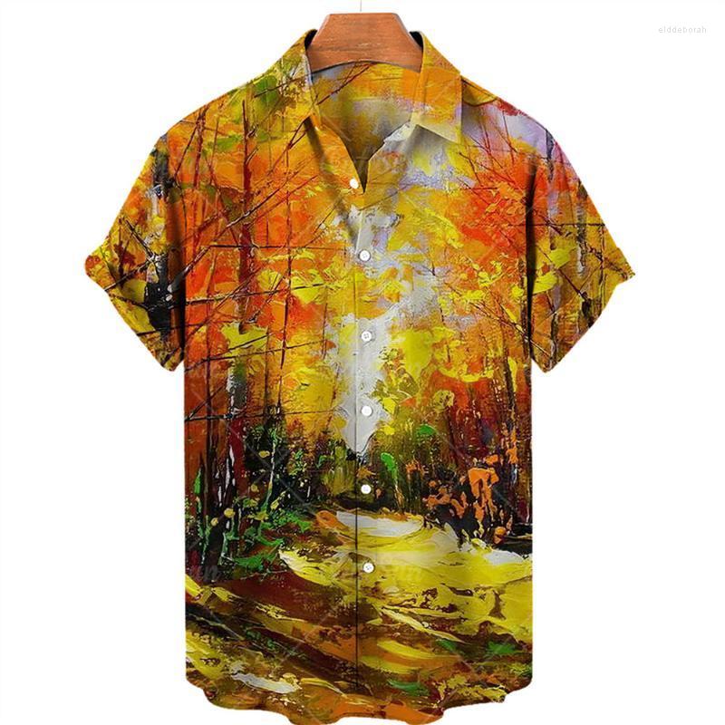 

Men's Casual Shirts Men's Hawaiian Fashion Printed Flowers Harajuku Style Short Sleeves Summer /Women's ClothingMen's Eldd22, 2022-04-27-34