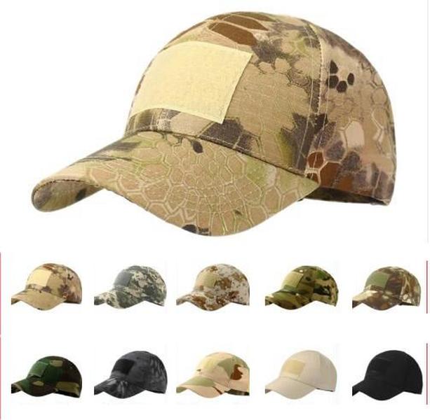 

Outdoor Sport Snapback Caps Camouflage Hat Simplicity Tactical Military Army Camo Hunting Cap Hat For Men Adult Cap ys222, Red