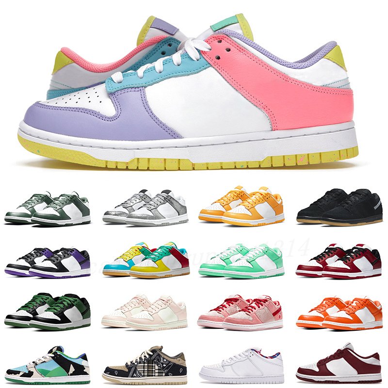 

Designer dunksb sb low Mens Women Skate Casual running Shoes Chunky custom Grey Midas Invert Celtics Atlas Lost UNC Coast Chicago Black White Laser Orange C19, Color 27