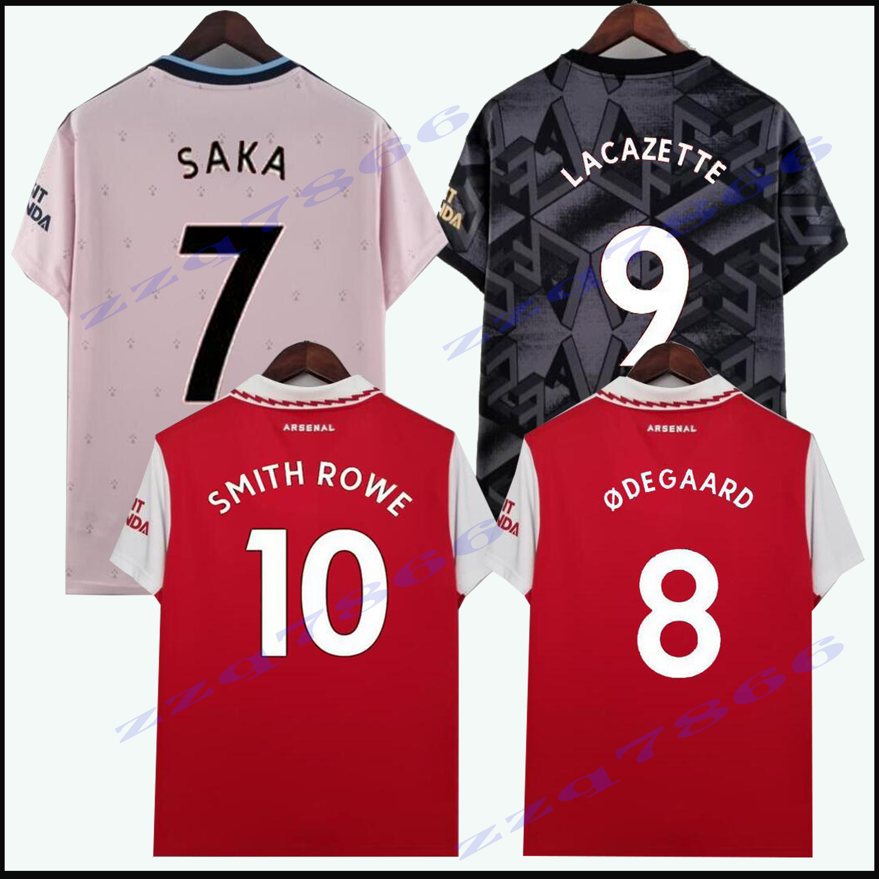 

2022 2023 Fans Player version SAKA TAVARES SMITH ROWE PEPE THOMAS soccer jerseys SAMBI LOKONGA MARTINELLI football shirt, Black