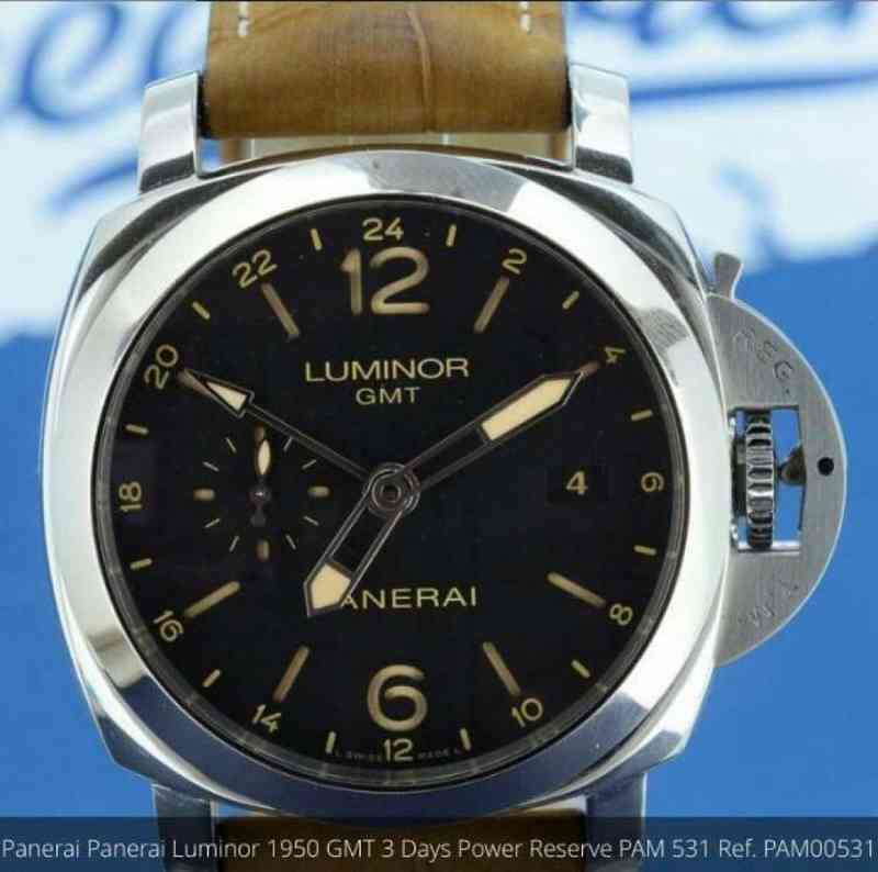 Luxury Watches for Mens Mechanical Wristwatch Panera Lumino Gmt automatic Bgvk Designer Watch