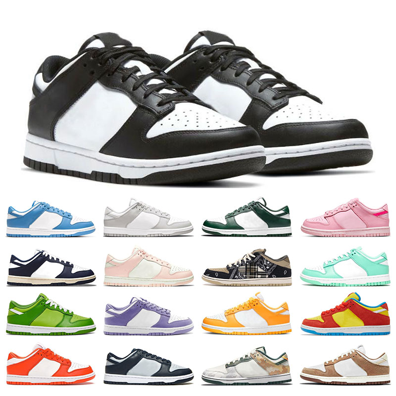 

Big Size 36-47 Chunky Dunky men outdoor skateboard shoes Black White Grey Fog Varsity Green UNC Coast Syracuse Panda Triple Pink sneakers women sports trainers, 5 36-40