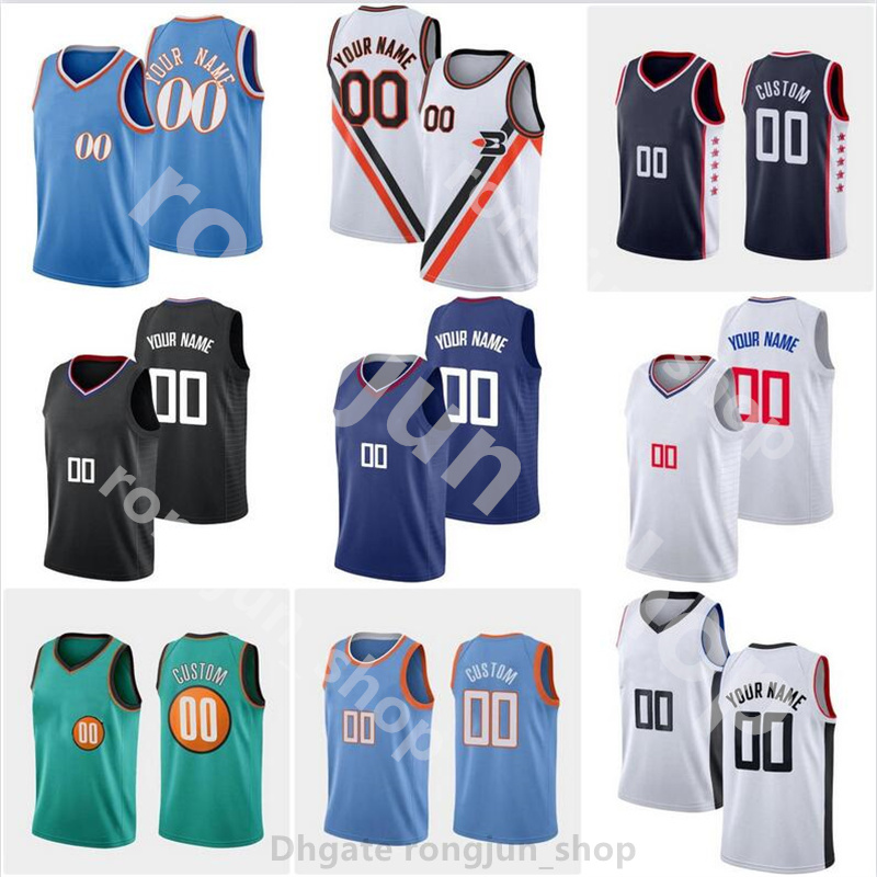 

Printed 75th Basketball Jersey Kawhi Paul 13 George 2 Leonard Norman Powell Marcus Morris 8 Luke Kennard 5 Reggie Jackson 1 Ivica Zubac 40 Nicolas Batum Rodney Hood