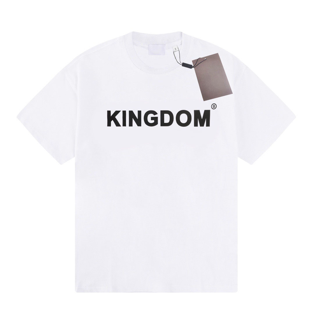 

2022ss spring and summer new high grade cotton printing short sleeve round neck panel T-Shirt Size: -l-xl-xxl-xxxl Color: black white h69g739h