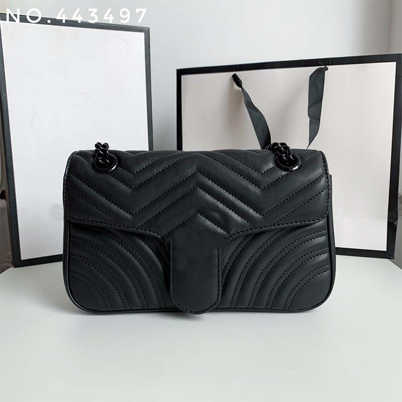 

Messenger Bag Camera Bags Women Crossbody Handbag High Quality Messenger Handbags Flap Chain Wallet Black Hardware Cowhide Leather Zipper Pocket