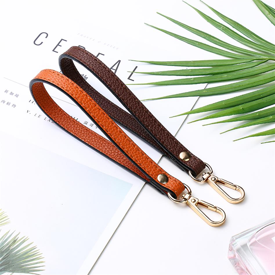 

Women Simple Handle Purse Bag Belt Replacement Solid Color All-match Clutch Bag Strap Wallet Belt Women Wrist Bag Strap258k