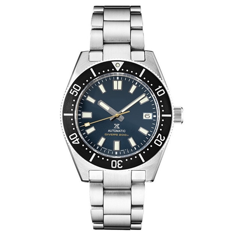Montre de luxe pour hommes, automatique, mécanique, sport, plongée, bracelet en acier lumineux, décontracté, 2022