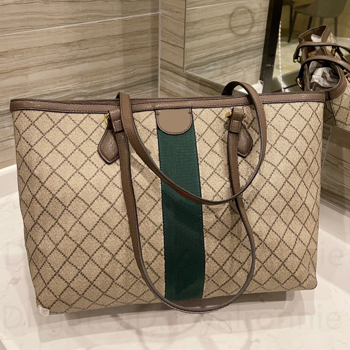 

Large Capacity Shopping Bags 2023 Totes Luxurys Designers Shoulder Bag Fashion Women Tote Leather Printed Handbags Crossbody Clutch Wallet Casual Totes 3A, Picture color-42cm-with logo