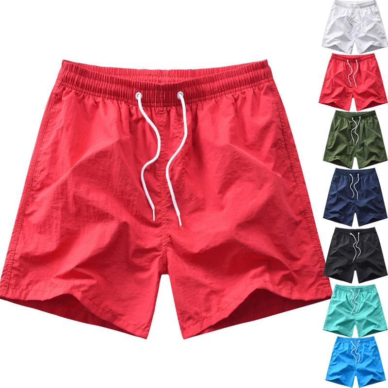 

Men's Shorts Male Cycling Running Sports Boys Summer Short Sexy Red Board Lace Up Casual Fitness Plus Size 3xlMen's, Black