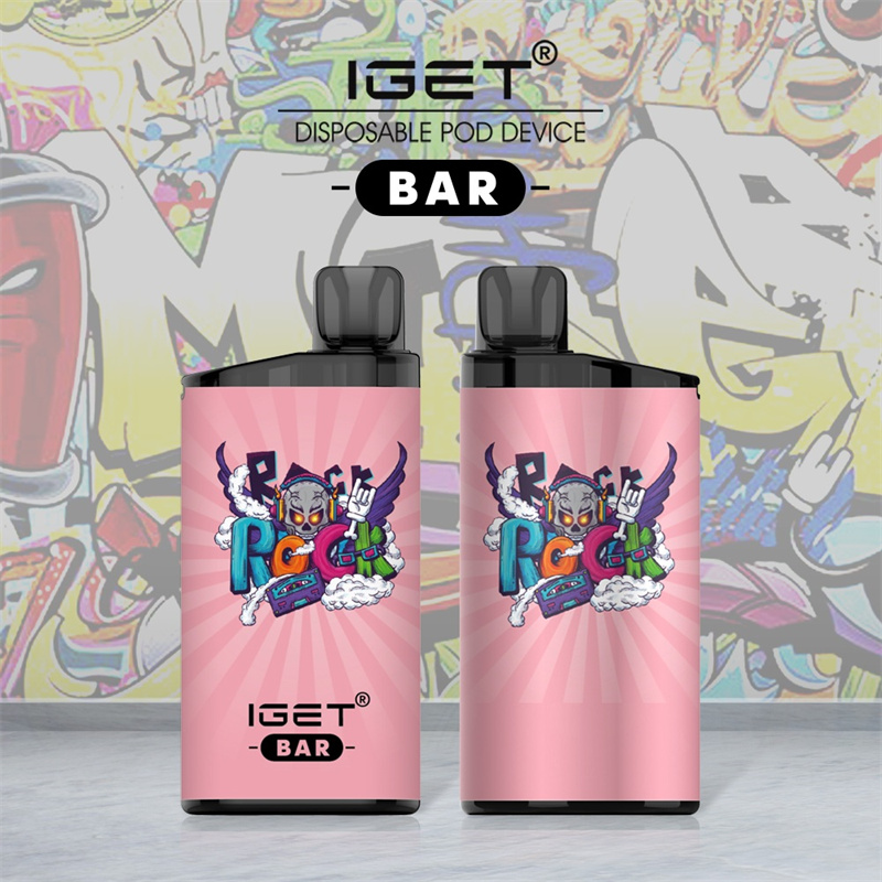 

Iget Bar Disposable Vape: 3500 Puffs, 12ml, 1800mAh, 5% Nic, Authentic