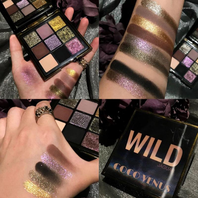 

Eye Shadow Colors Matte Glitter Eyeshadow Palette Waterproof Long Lasting Colorful Pigment Diamond Shiny CosmeticsEyeEye, 02