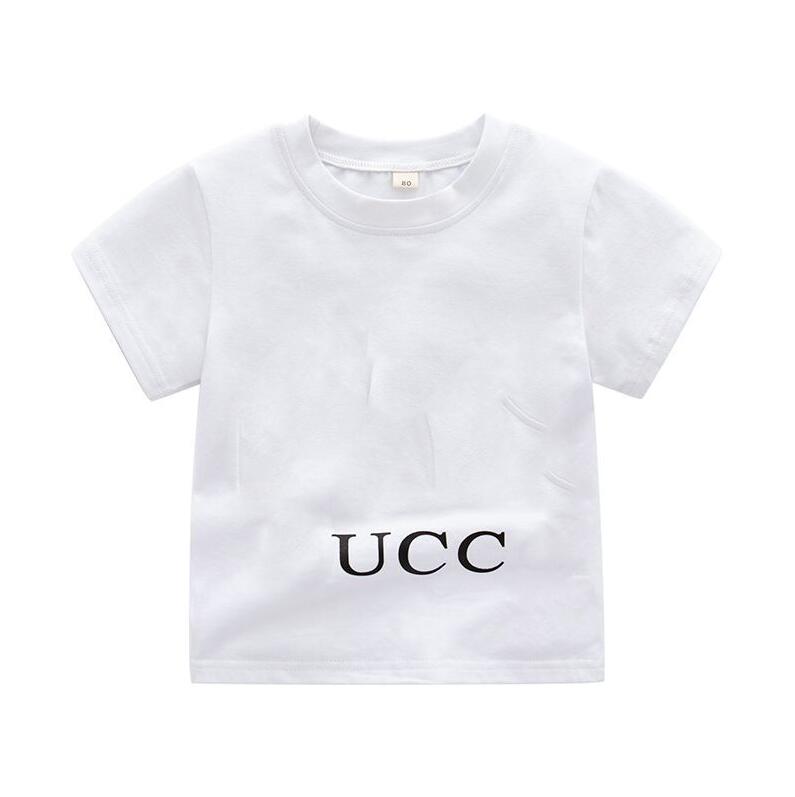 

Cartoon MK Mouse Kids Brand T-shirts Summer Boys Girls Shirts Letters Printed Children Short Sleeve T-shirt Lovely Child T Shirt Baby Tops Tees, Dark blue