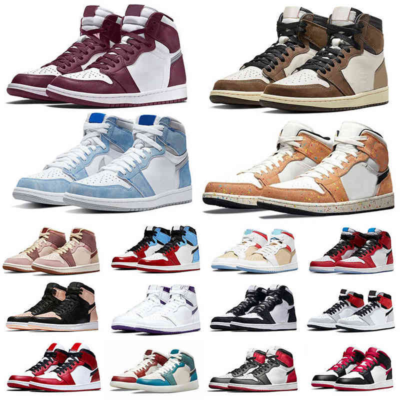 

Jumpman 1 Gotta Shine high OG Mens basketball shoes 1s Anti-Gravity Machines Game Royal Gold Top3 trainers Island Green Gym Red Men women, Color#47