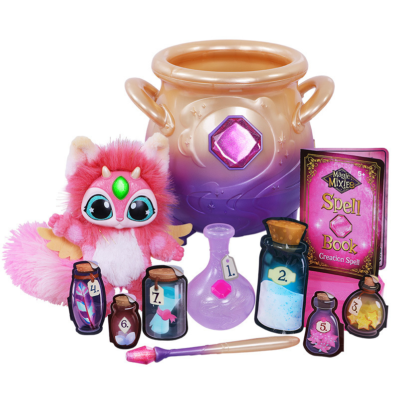 

ColorfulNovelty Games Magics Toy Mixies Magical Misting Cauldron Mixed Magic Fog Pot Magicmixies Children Toys Birthday Gifts