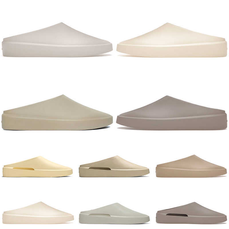 

Wholesale Fears God The California Slip-On Designer Slippers Shoes Nlke Slides Women Mens Almond Cement Concrete Cream Oat Big Size, Cement 36-46