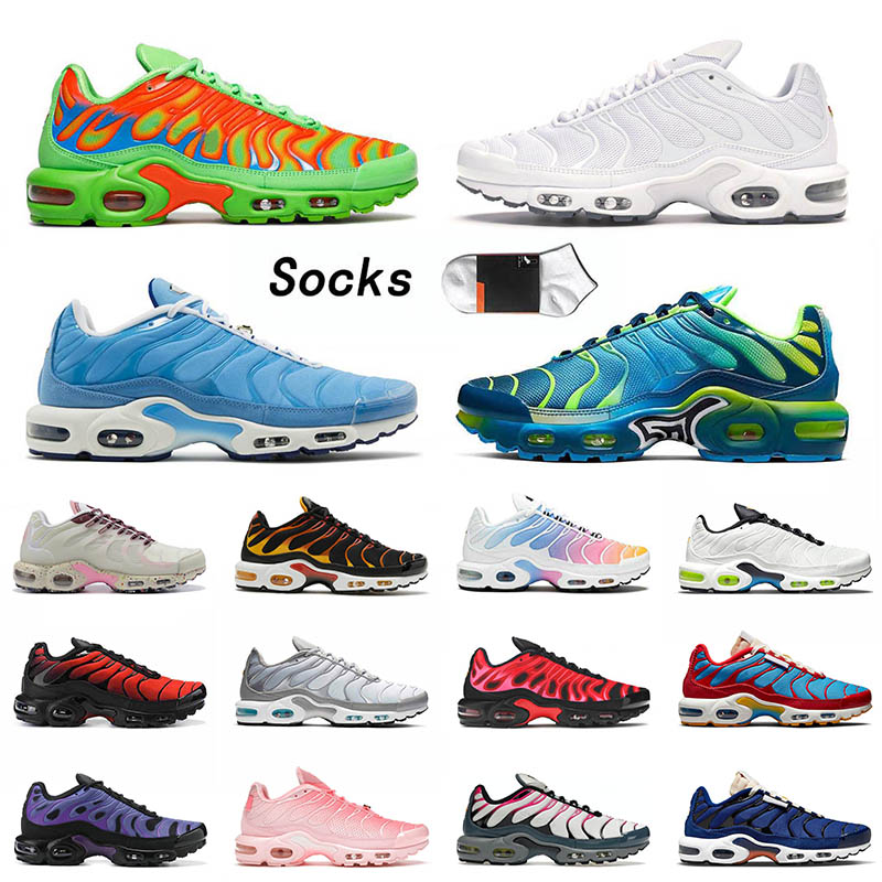 

Mens Women Sneakers Tn Plus Se Running Shoes Size 36-46 Neon Green Kiss Reverse Sunset Black Teal Yellow Terrascape Tan Burgundy Sports Airmac Trainers, A62 terrascape 40-46