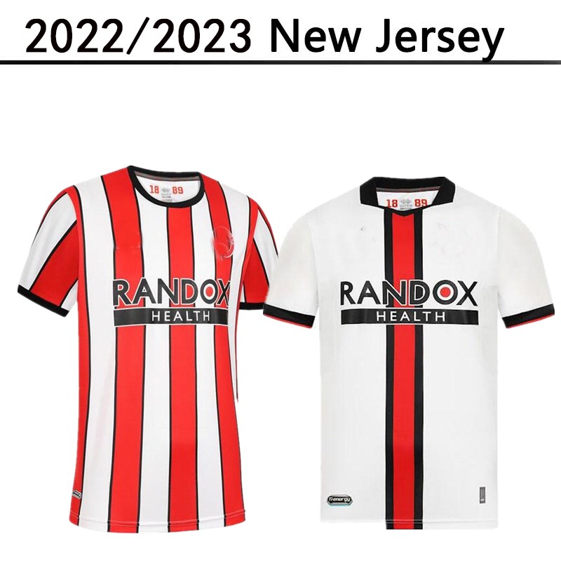 

22 23 SHEFFIELD Sander Berge UNITED home soccer jerseys away John Egan Rhian Brewster Anel Ahmedhodzic Oliver McBurnie Jayden Bogle 2022 away football shirt kit