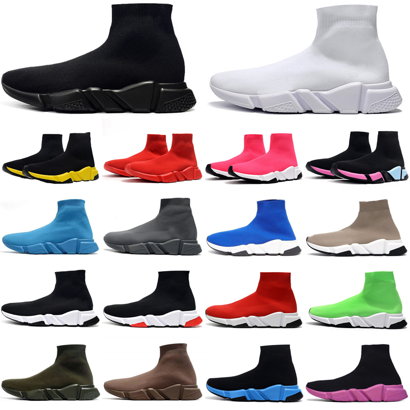 

2022 Designer socks speed 1.0 Casual shoes Platform mens runner black white sock shoe master womens Sneakers Classic speeds trainer Sport Luxury sneakers, Bubble package bag