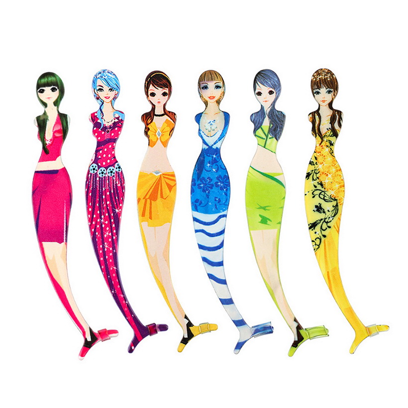 

individual eyelashes Curlers Metal Curve Eyelash Tweezer Mermaid Lady Stainless Steel Multifunctional Makeup Tool Wholesale Lash Tweezers