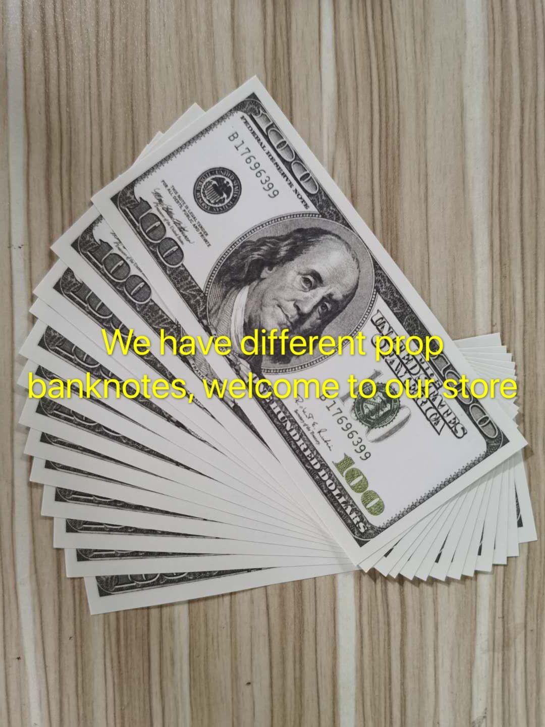 

34 Movie Dollar Hot US Sales Old Prop 100 Dollars Fake Party Money Bar Games Collection Gifts Banknote Mlxil