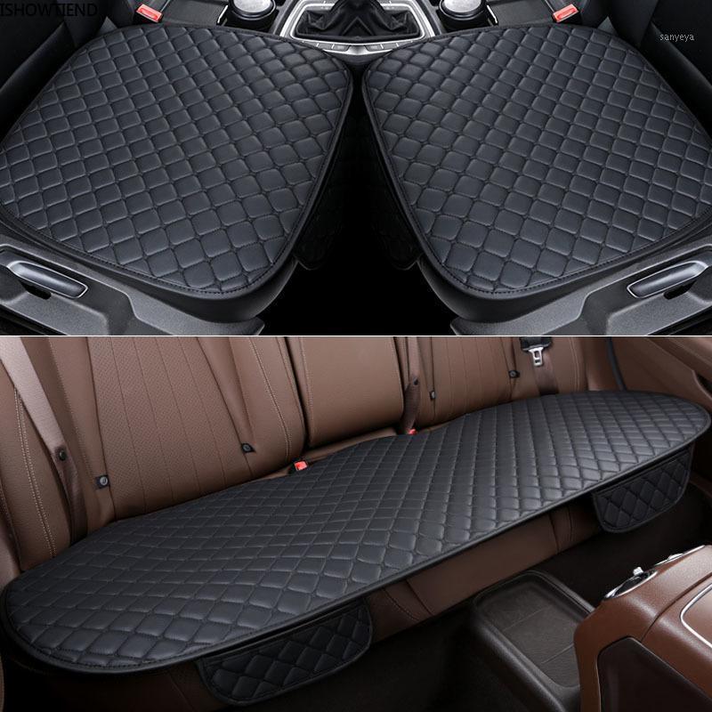 

Car Seat Covers Auto Cover Leather Protector PU Interior Waterproof Anti-skid Cushion Backseat Carpet Accessories