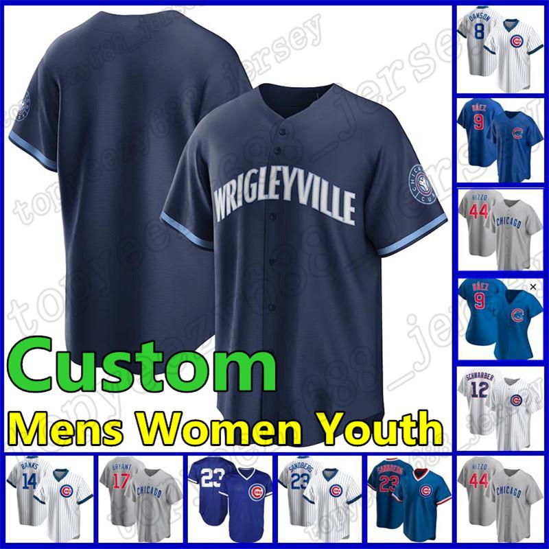 

Men Custom Cubs 44 Anthony Rizzo Jersey 9 Javier Baez 17 Kris Bryant Baseball 8 Andre Dawson Women Ernie Banks Ryne Sandberg Youth Heyward D, Custom mens retro(xiaoxiong)
