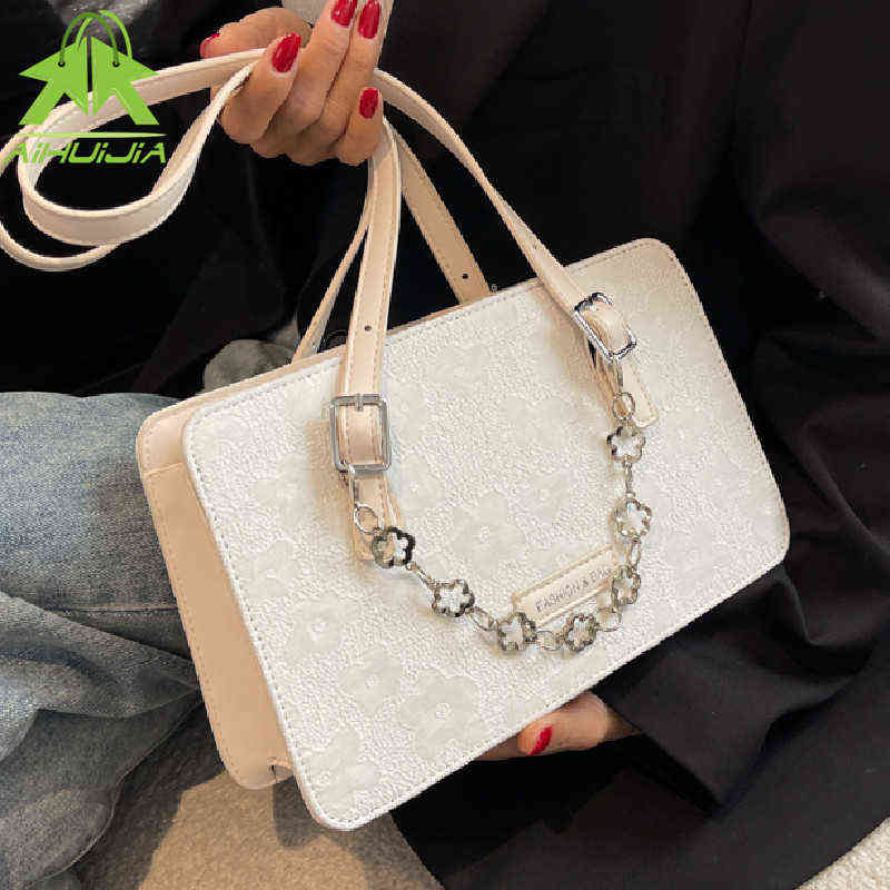 

Shopping Bags Simple Trend Cloth Shoulder for Women New Wild Designer Female Handbags and Purses Fashion Underarm 220323, Black