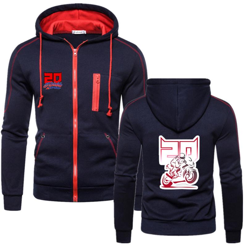 

Men's Hoodies & Sweatshirts QUARTARARO WITH SIGNATURE 2022 Men's Outerwear Sport Zip Multi-zip Hooded Jacket Casual Long Sleeve Sweatshi