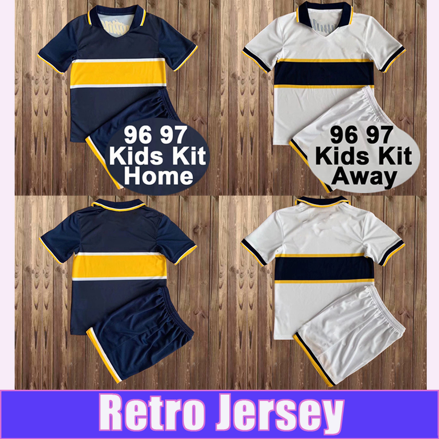 

1996 1997 Boca Juniors Retro Soccer Jerseys MARADONA ROMAN Home Away Football Shirt Short Sleeve Uniforms, Fgtz8401 1996 1997 away